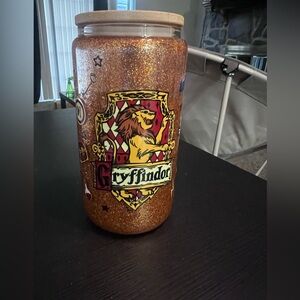 Harry Potter custom made glass tumbler